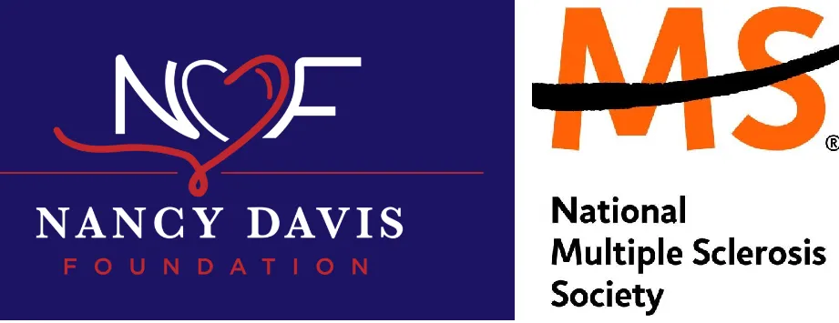Nancy Davis Foundation and NMSS logos