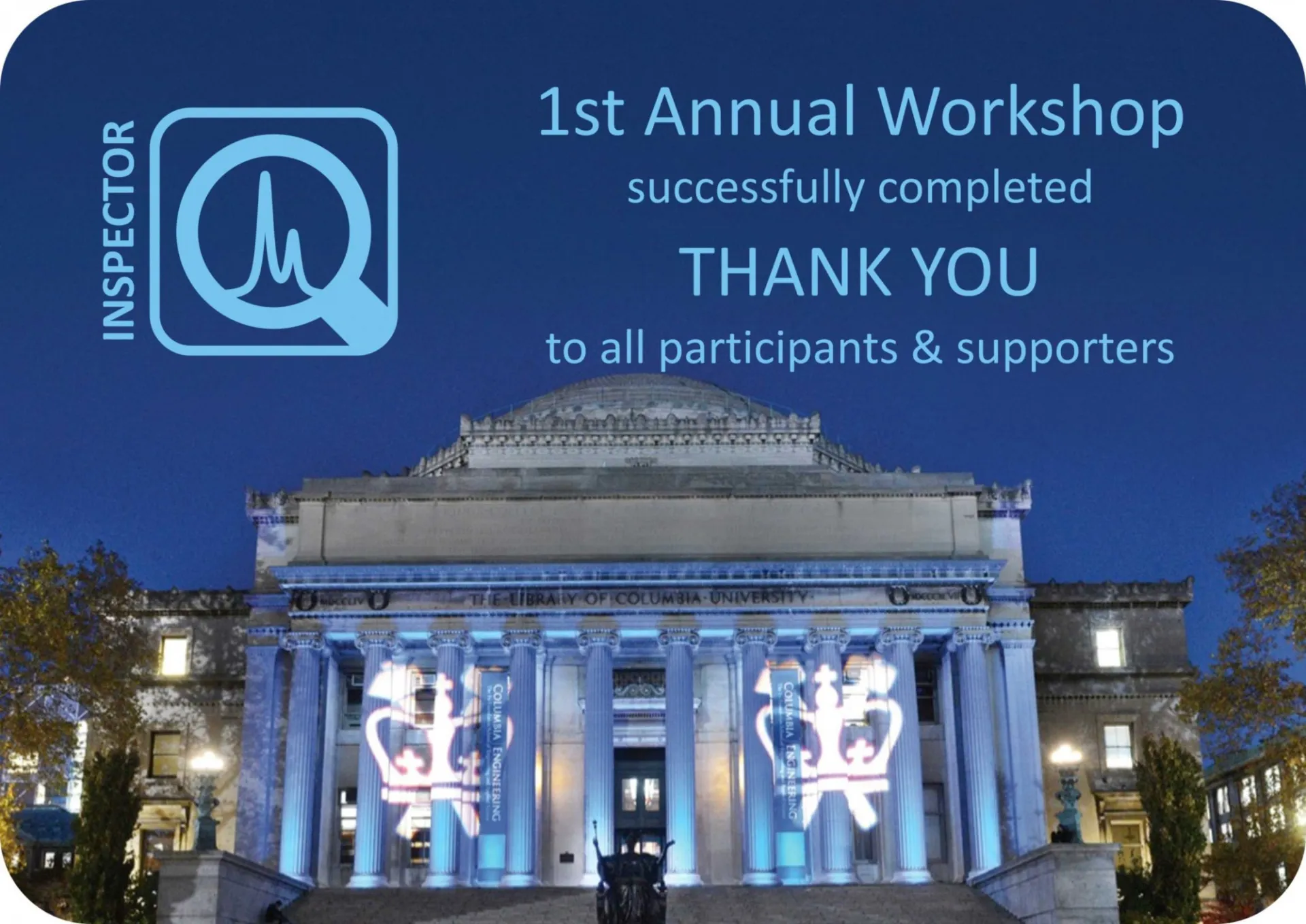 First Annual INSPECTOR Workshop