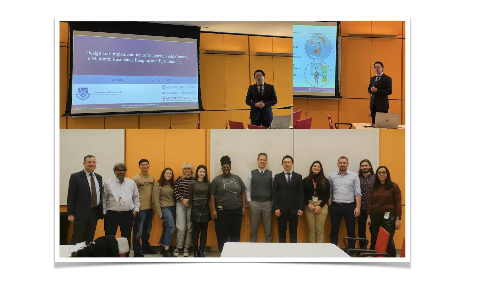 Yun Shang's Successful Ph.D. Thesis Defense