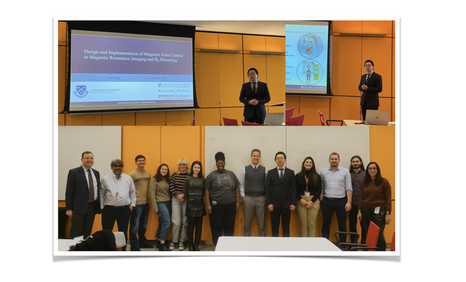 Yun Shang's Successful Ph.D. Thesis Defense